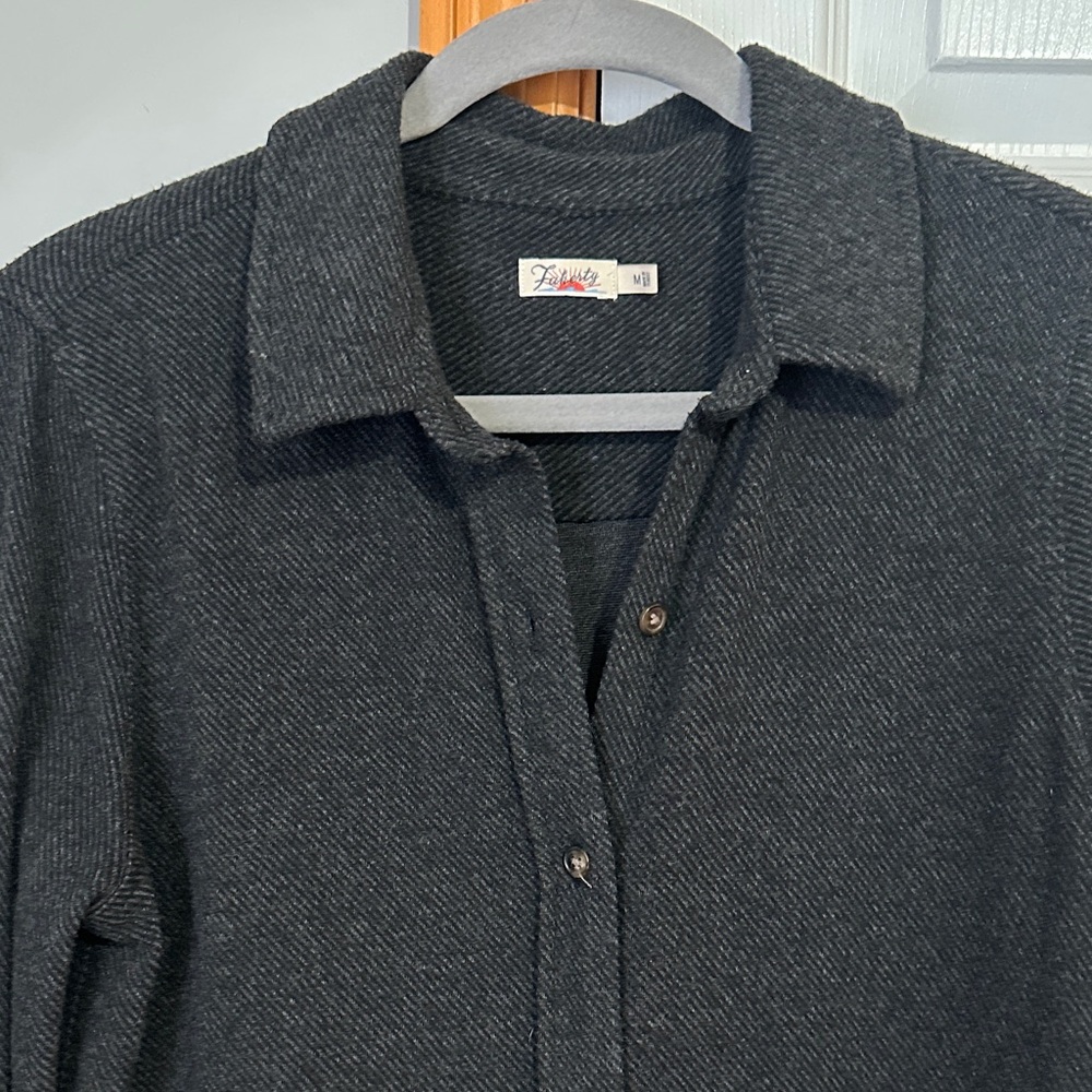 Faherty Legend Sweater Shirt Dress